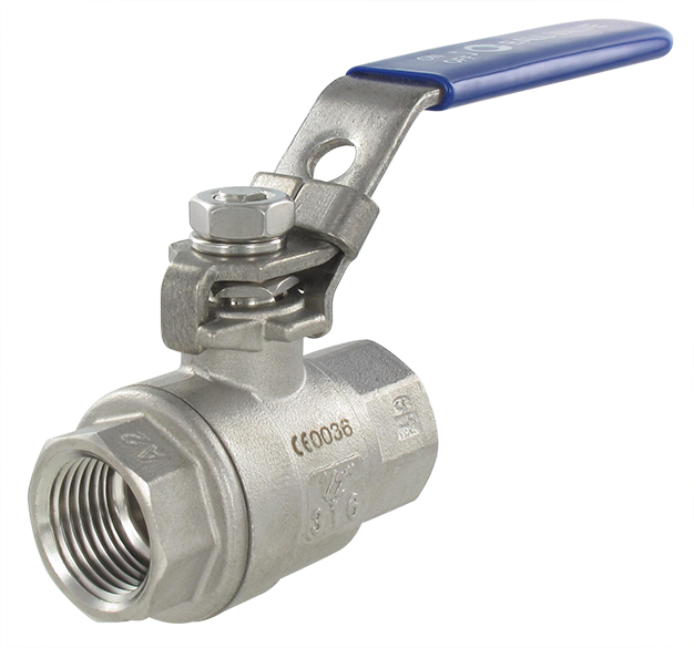 Pneumatic ball valve in stainless steel SENGA