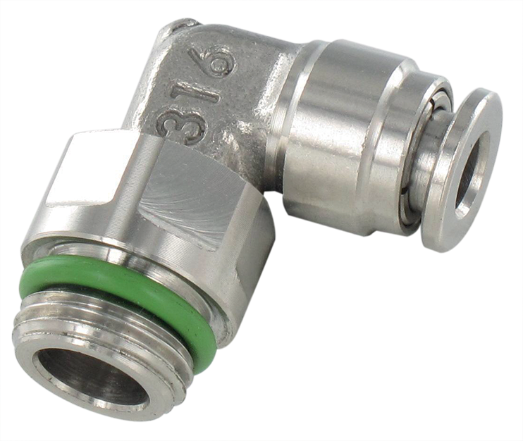 Push-in fittings in stainless steel SENGA mini series