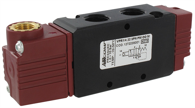 Distributeurs pneumatiques série 127 (G1/8'' G1/4'' - 800 Nl/min) - SENGA-AIRCOMP