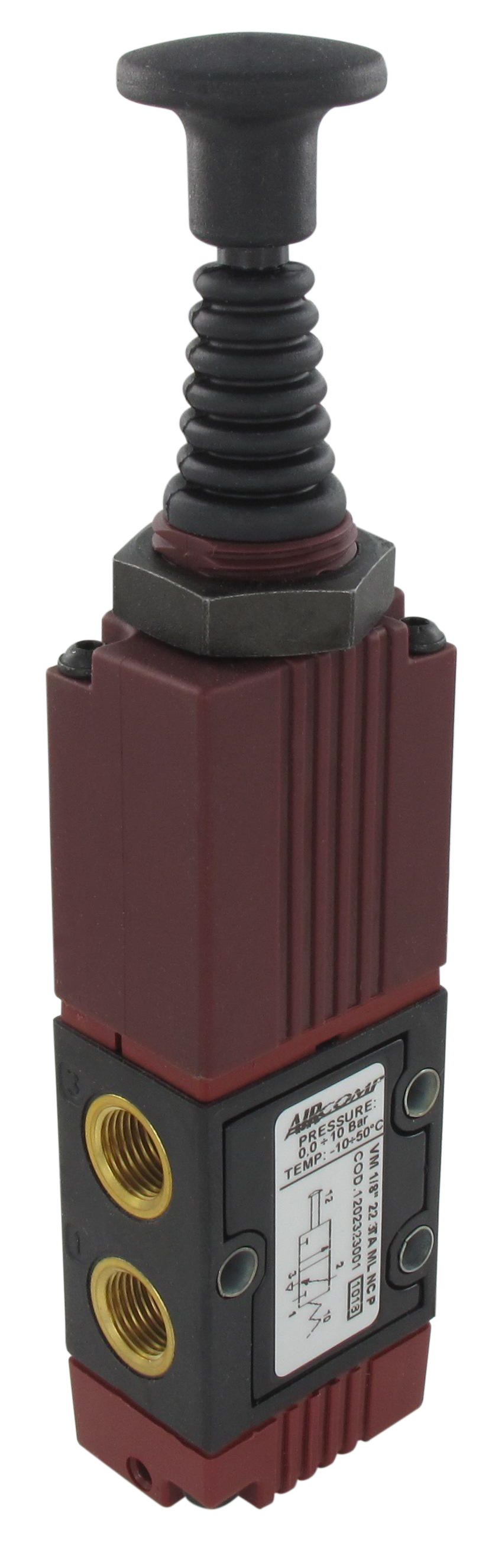 Distributeurs pneumatiques à bouton "pousser tirer" SENGA