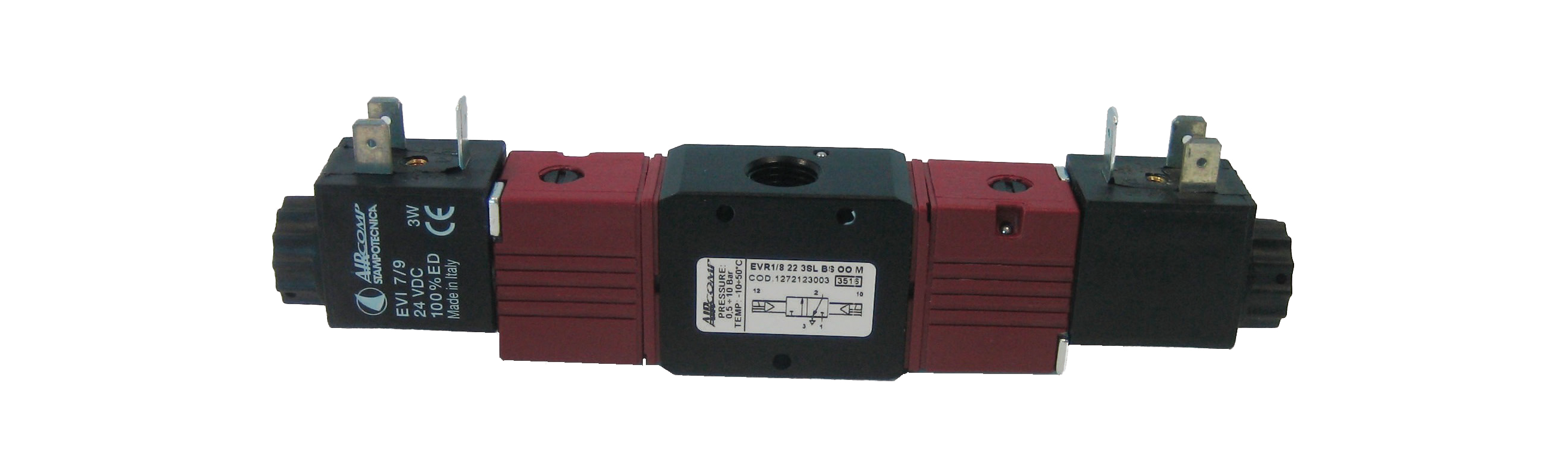 Electro-pneumatically operated valves 3/2 bi-stable SENGA