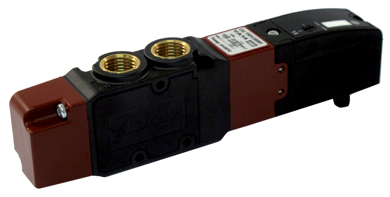Pneumatic valves and modules for modular pneumatic distribution system