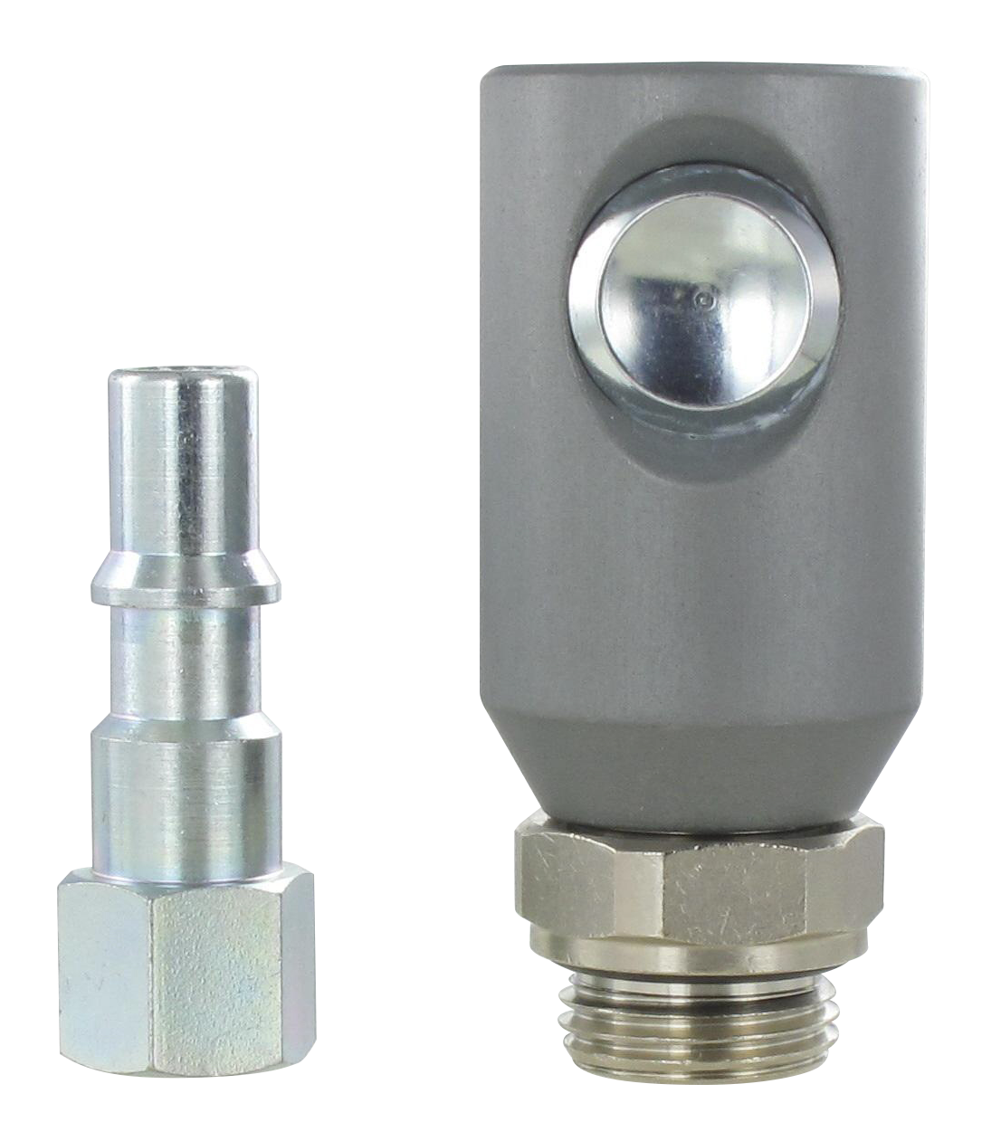 ISO-C profile DN8 quick-connect safety couplings