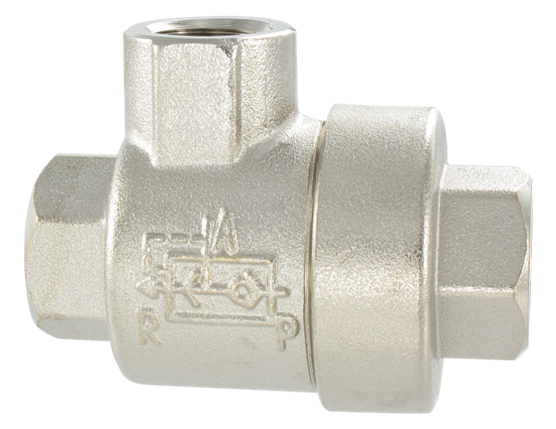 Nickel-plated brass quick exhaust valves for compressed air
