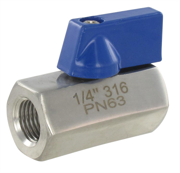 Vannes en acier inoxydable série mini levier aluminium pour air comprimé
