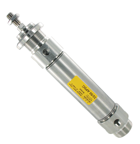 Vérins pneumatiques INOX profil rond - série AP
