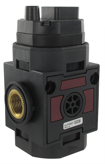 050 - G3/8\" - Modular series for compressed air treatment FRL in technopolymer AIRCOMP® series (G1/4''- G1'')