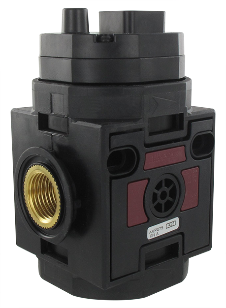 075 - G1/2\" - Modular series for compressed air treatment FRL in technopolymer AIRCOMP® series (G1/4''- G1'')