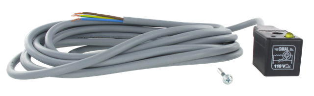22mm connector with 3M cable + 115V led