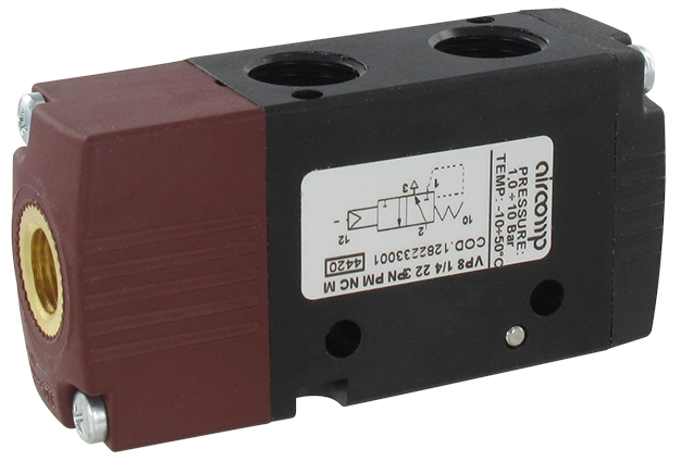 3/2-G1/4 pneumatically operated valve NC