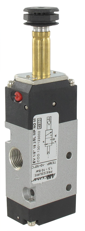 3/2-G1/8 solenoid-pneumatic valve