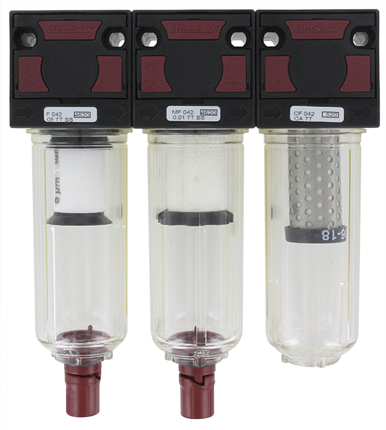 G1/4\" TTSS 5µ filter + TTSS 0,01µ micro-filter + TT activated carbon