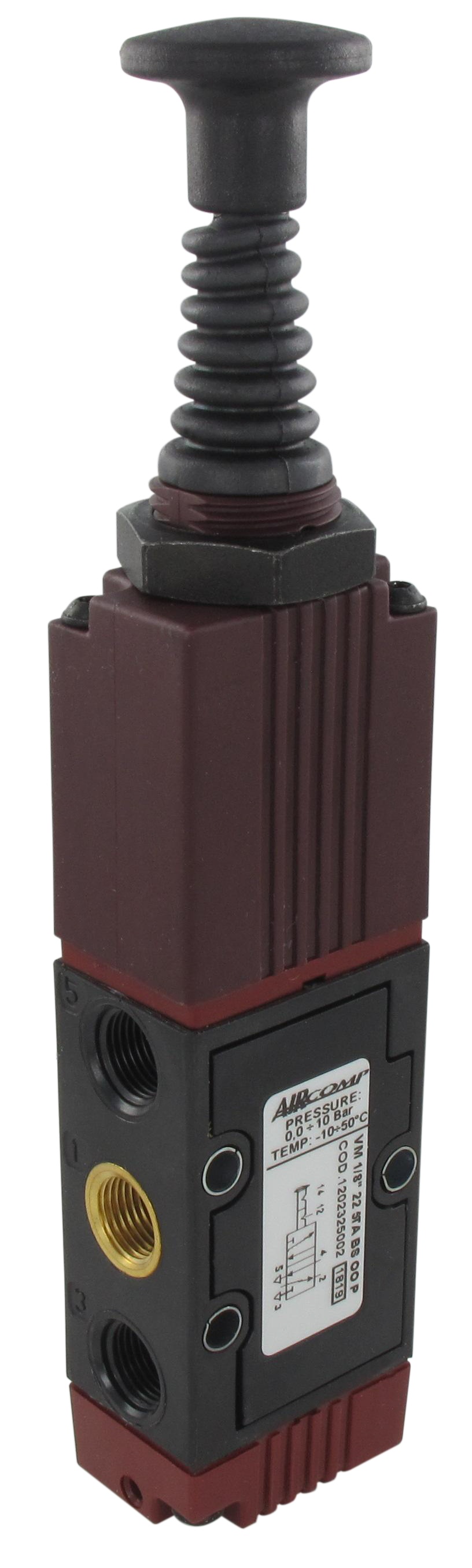 5/2-5/3 (G1/8\") pneumatic push-pull valves