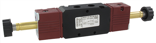 5/2 bistable - 5/3 (G1/8\"-G1/4\") dual solenoid valves