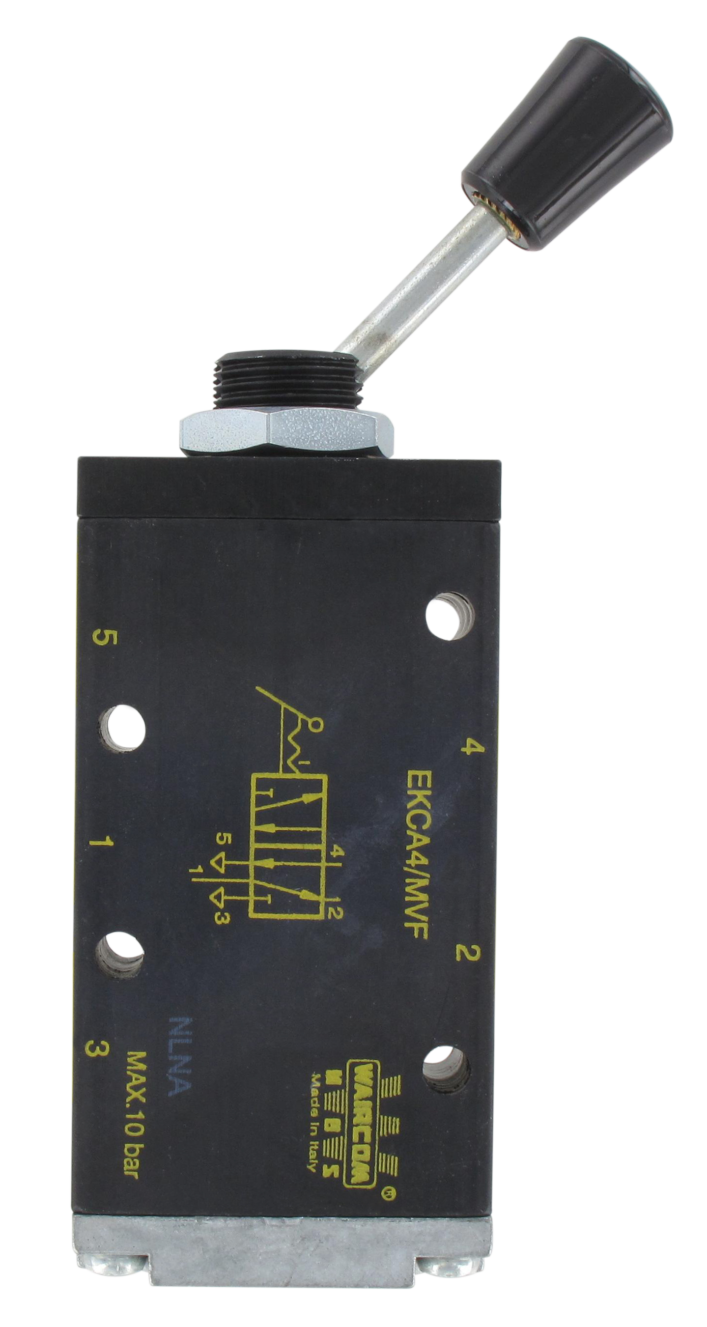 5/2 bistable (G1/4\") metal axial lever operated pneumatic valves