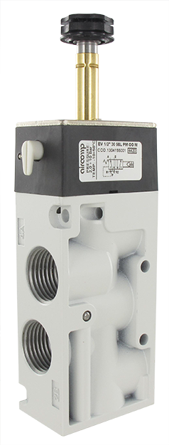 5/2 (G1/2'') electro-pneumatically operated valves