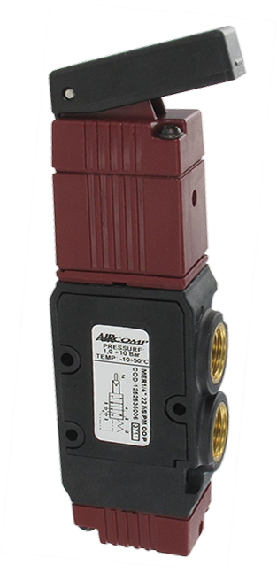 5/2 (G1/4'') servo-controlled lever pneumatic valves