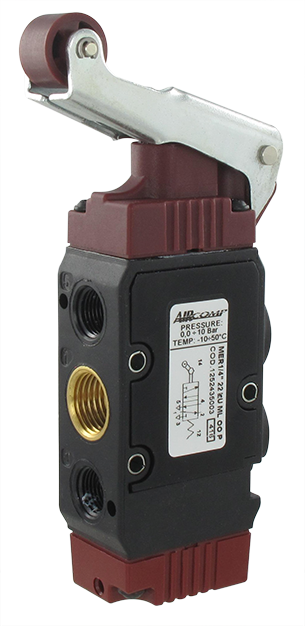 5/2 (G1/4'') unidirectional roller lever pneumatic valves