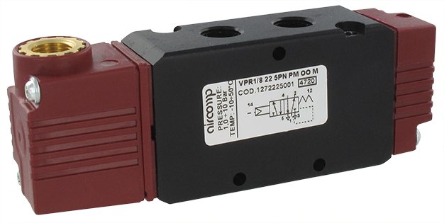 5/2-G1/8 pneumatically operated valve