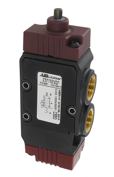 5/2-way pushbutton valves (G1/4'')