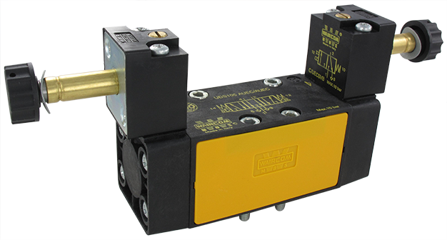 5/3-way electric control valve, open center Pneumatic components