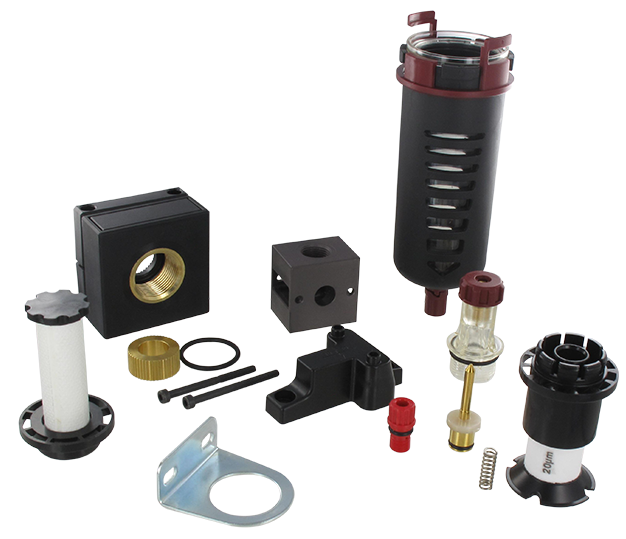 AIRCOMP® polymer series FRL accessories