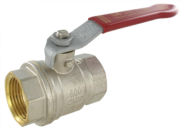 Ball valve female/female, BSP parallel PN40 1"