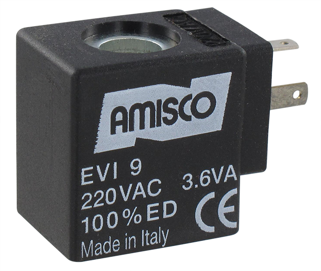 Bobine 17mm AC 220 V 50/60 Hz pour distributeur pneumatique série 130 EV 1/8