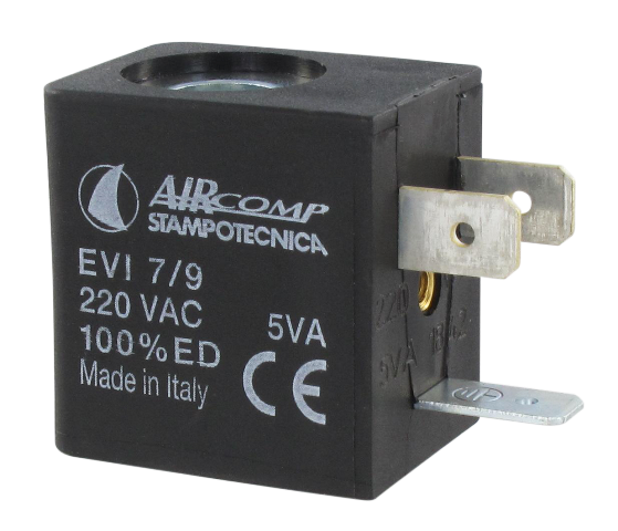 Bobine 22 mm AC 220 V 50/60 Hz pour distributeur pneumatique