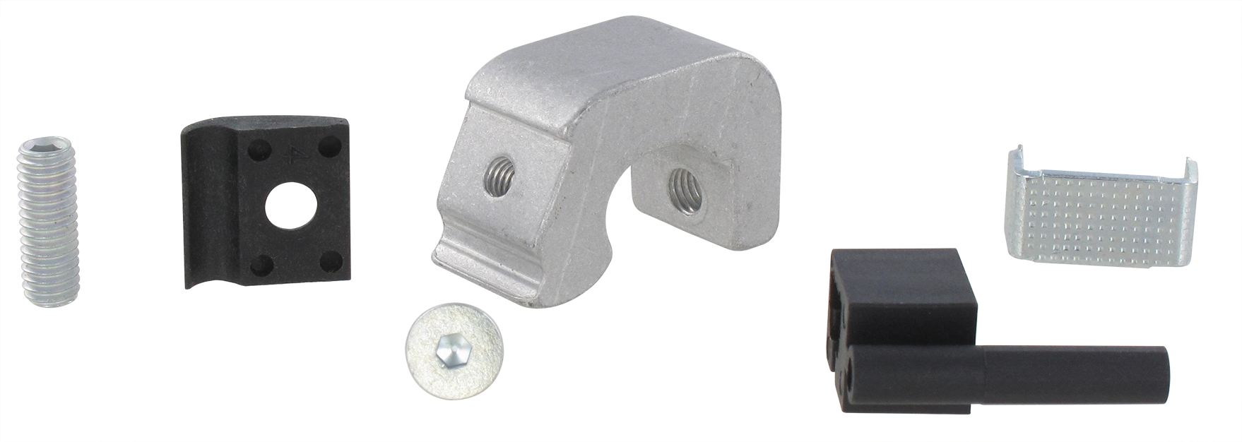 Brides de fixation aluminium pour capteurs magnétiques FM100