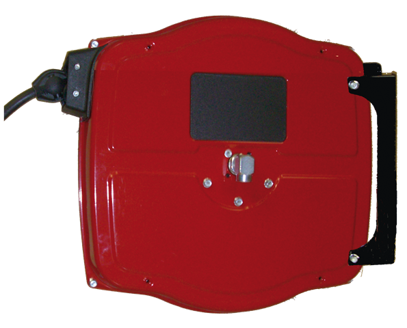 Closed reel L=15 m with steel housing