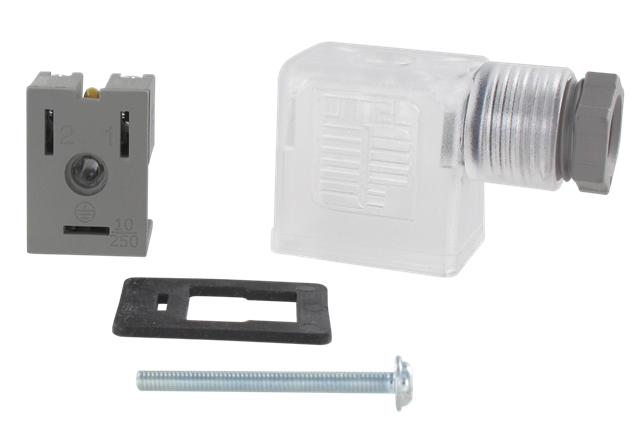 Connecteur à LED 22mm 24 V Composants pneumatiques