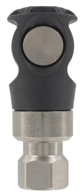 Coupleur pneumatique sécurité plastique ISO-C femelle 3/8\" DN8 mm Coupleurs/Raccords rapides pneumatiques de sécurité profil ISO-C DN8