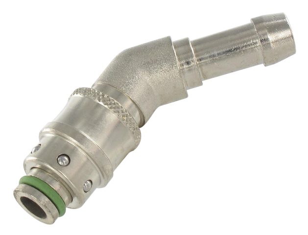 Coupleurs moules injection plast. corps coudé 135° pour tuyau