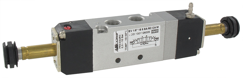 Distributeur à commande électro-pneumatique asservie 5/3-G1/8
