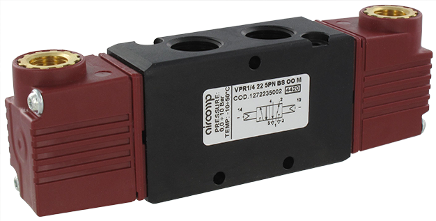 Distributeur à commande pneumatique 5/2-G1/4 bistable Composants pneumatiques