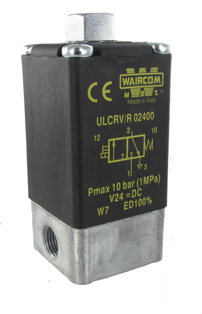 Distributeur commande électrique 3/2 NF monostable 24 V DC cde manuelle bistable Composants pneumatiques