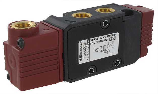 Distributeurs à commande pneumatique 5/2 monostable (G1/8''-G1/4'')