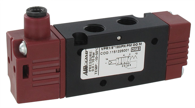 Distributeurs à commande pneumatique 5/2 monostable (G1/8'')