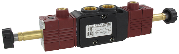 Distributeurs électro-pneumatique 5/2 bistable - 5/3 (G1/8''-G1/4'')