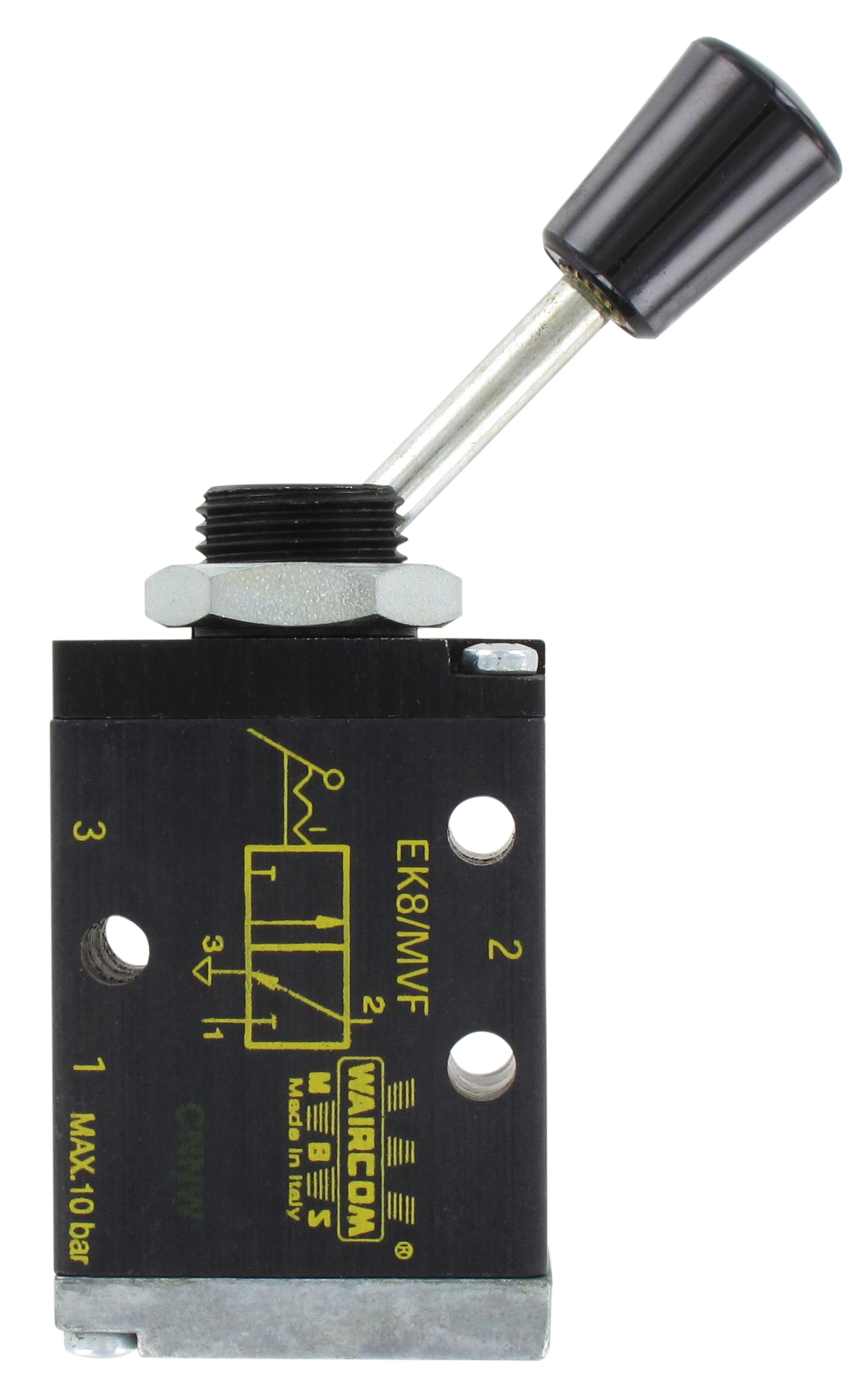 Distributeurs pneumatiques à levier axial métallique 3/2 bistable (G1/8'')