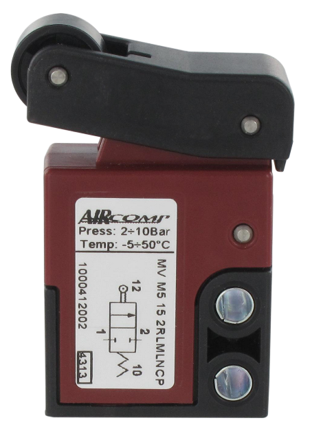 Distributeurs pneumatiques avec levier à galet 2/2-3/2 NF-NO (M5/T4)