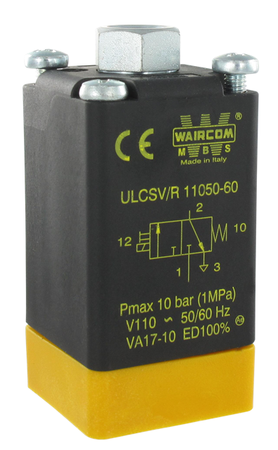 Electro-distributeur pneumatique 3/2 NF monostable 110VAC cde manuelle bistable Composants pneumatiques