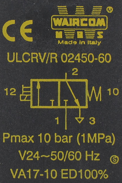 Electro-distributeur pneumatique 3/2 NF monostable 24 VAC 1/8\" cde man. bistable Composants pneumatiques