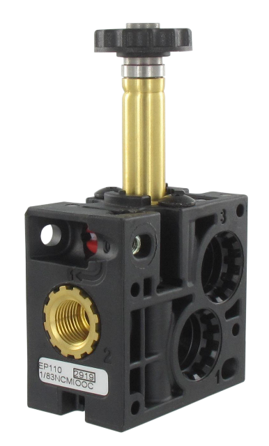 Electro-pilote pneumatique modulaire 3/2-G1/8\" 2 cotés intermédiaire NF