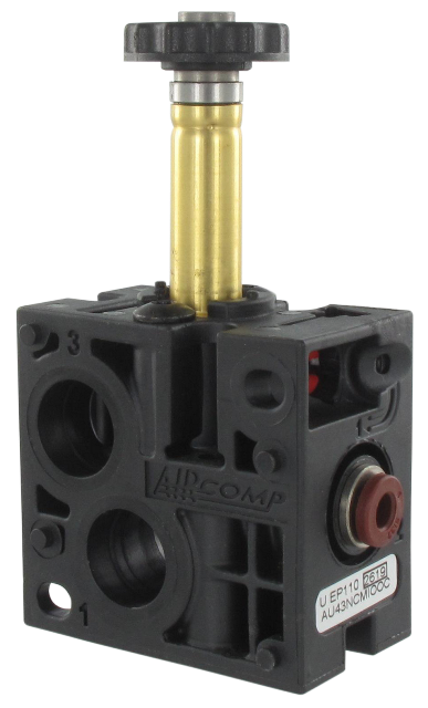 Electro-pilote pneumatique modulaire 3/2-Ø4 2 cotés intermédiaire NF
