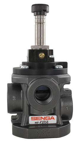 Electrovannes 3 voies à clapet pour l'air comprimé et le vide