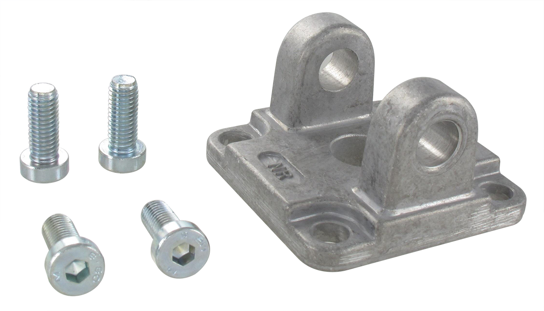 Female joints for compact pneumatic cylinders series BU