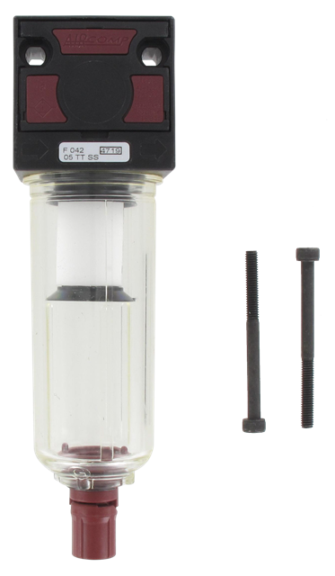 Filter 5 microns transparent tank G1/4''