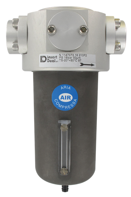 Filtres aluminium pour air comprimé 50 μm